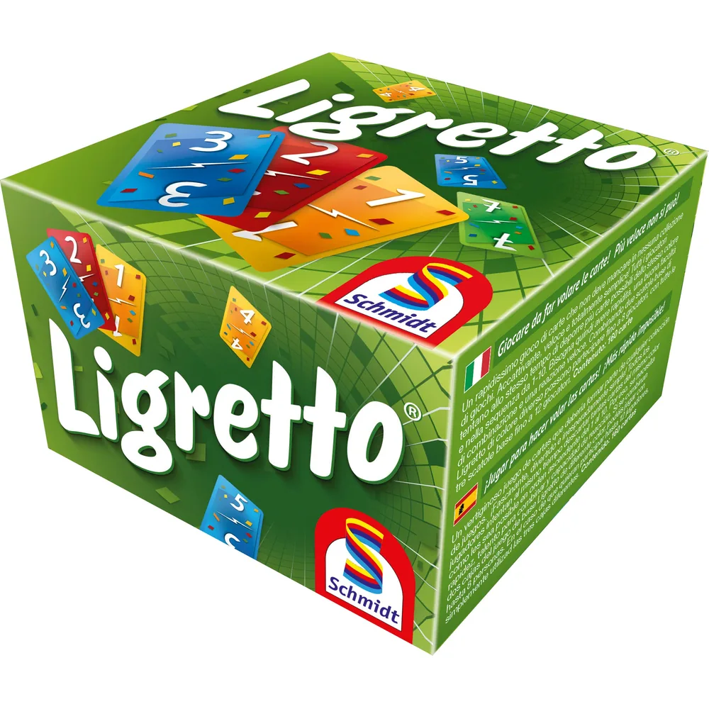 Ligretto Vert - Jeu de cartes rapide