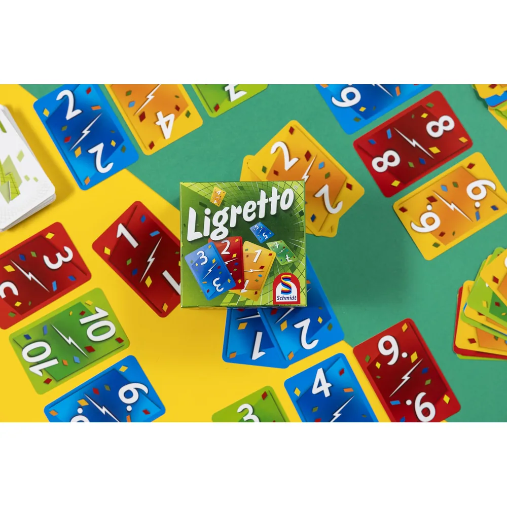 Ligretto Vert - Jeu de cartes rapide