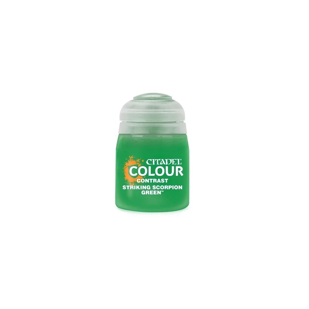 Warhammer Colour : Contrast - Striking Scorpion Green 18 ml