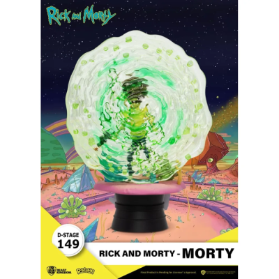 Rick & Morty Diorama D-Stage Morty 14 cm - Beast Kingdom