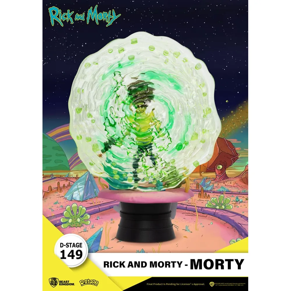 Rick & Morty Diorama D-Stage Morty 14 cm - Beast Kingdom