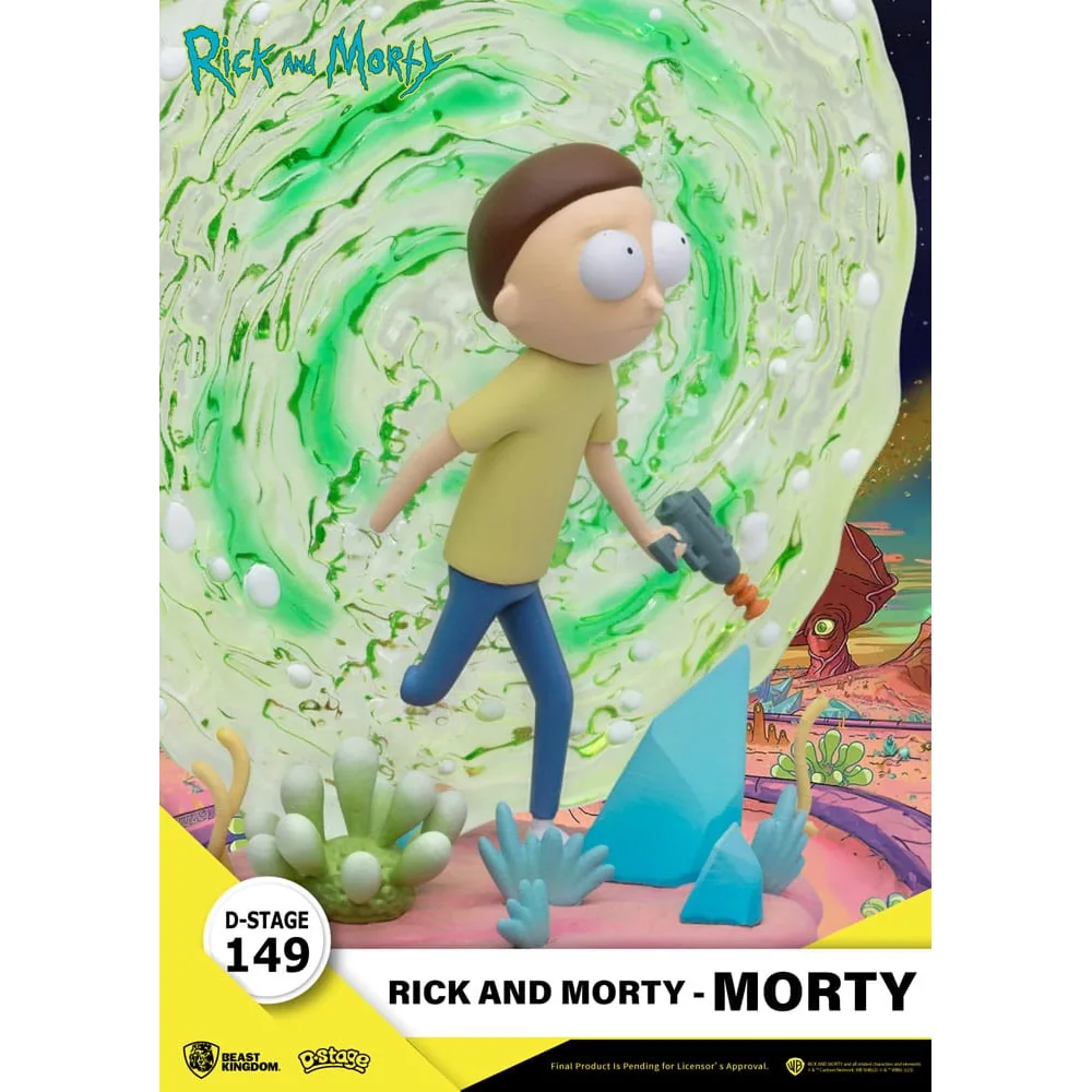 Rick & Morty Diorama D-Stage Morty 14 cm - Beast Kingdom