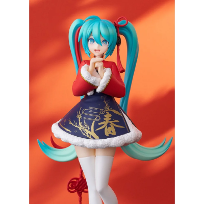 Hatsune Miku Statuette PVC Pop Up Parade Sourxuan Chinese New Year Ver. 17cm