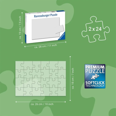 Puzzle Pokémon Pikachu & Evoli 2x24 pièces Ravensburger