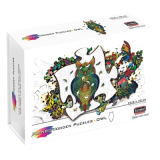Rainbow Wooden Puzzle Hibou - 137 pièces