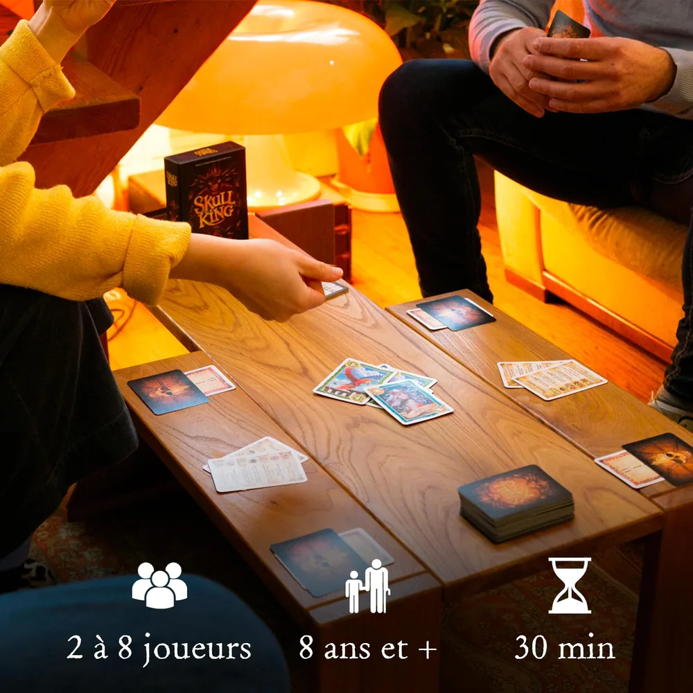 Skull King - Jeu de cartes stratégique et pirates