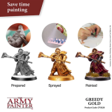 Army Painter - Colour Primer Greedy Gold - Bombe Spray 400ml