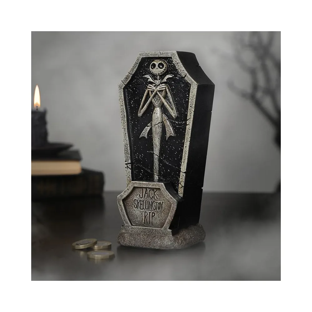 L'Étrange Noël de Mr Jack - Tirelire Cercueil RIP - 18cm