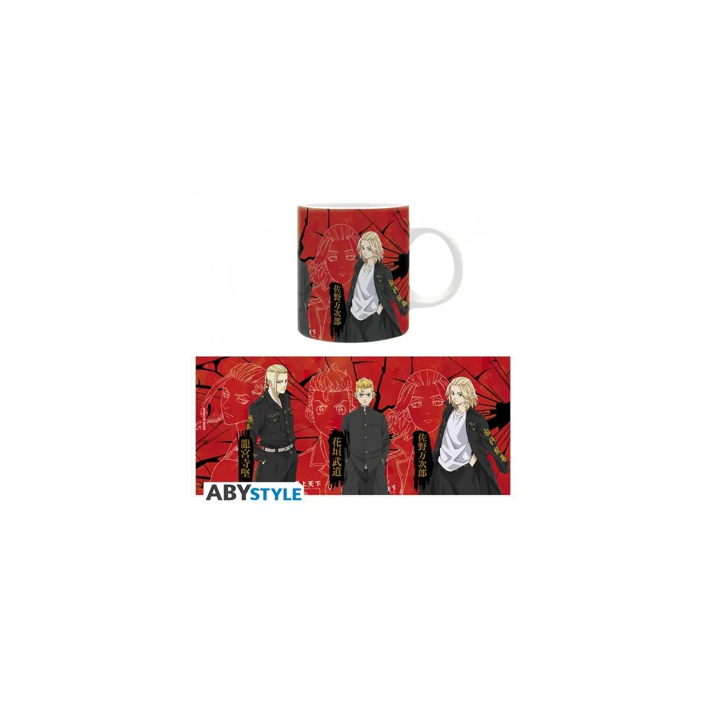 Tokyo Revengers - Mug Céramique 320ml - Draken, Takemichi & Mikey
