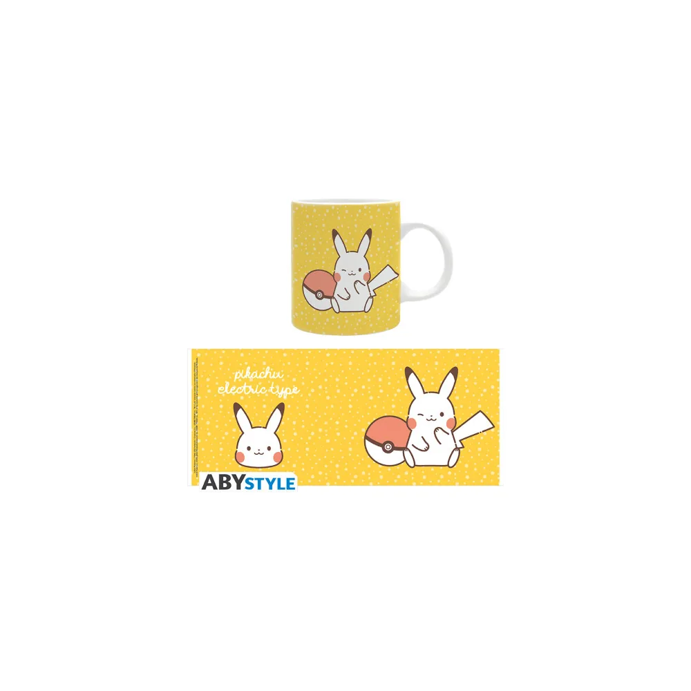 Mug Pokémon Pikachu Type Électrique - Céramique 320 ml