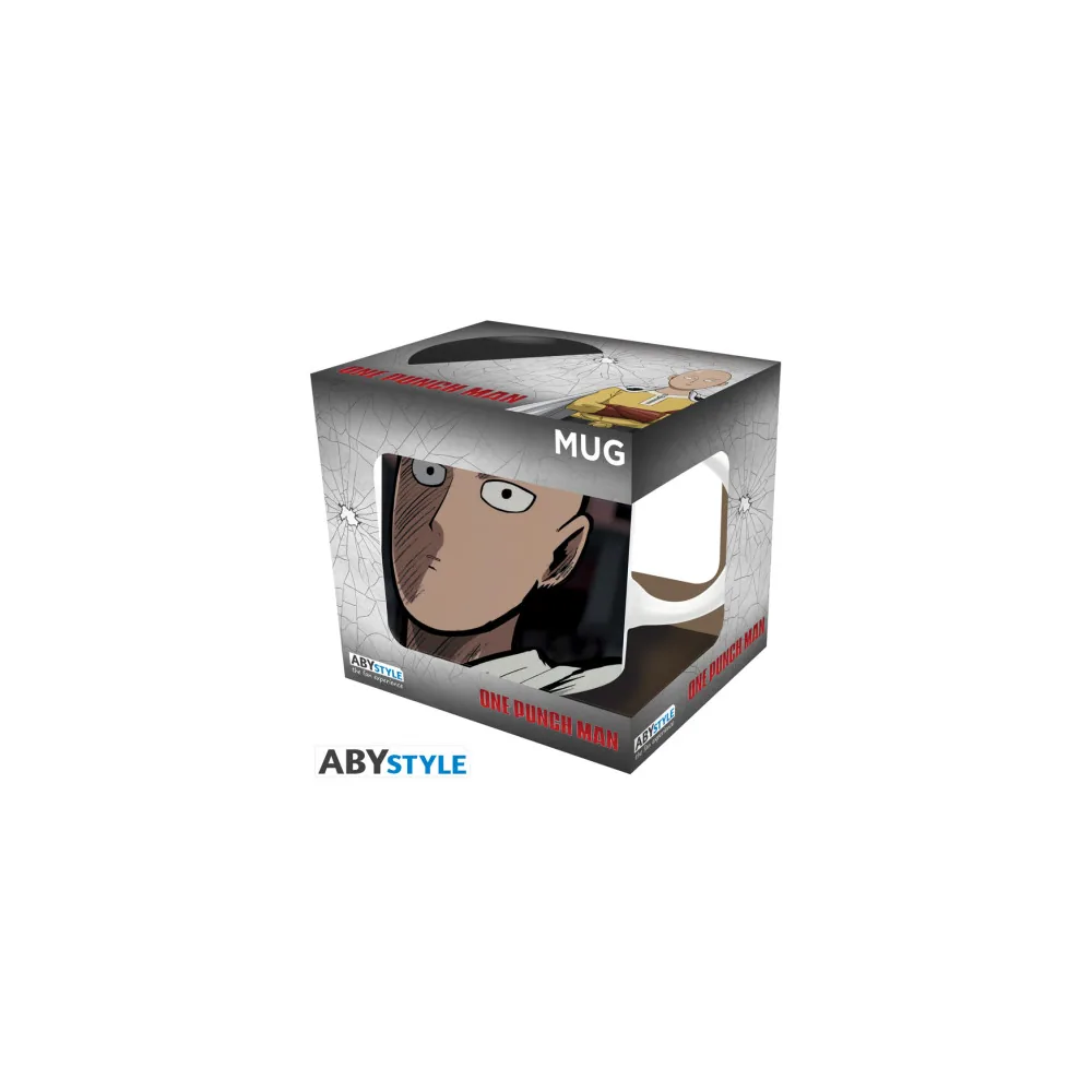 One Punch Man - Mug Saitama Sérieux - 320 ml - Céramique