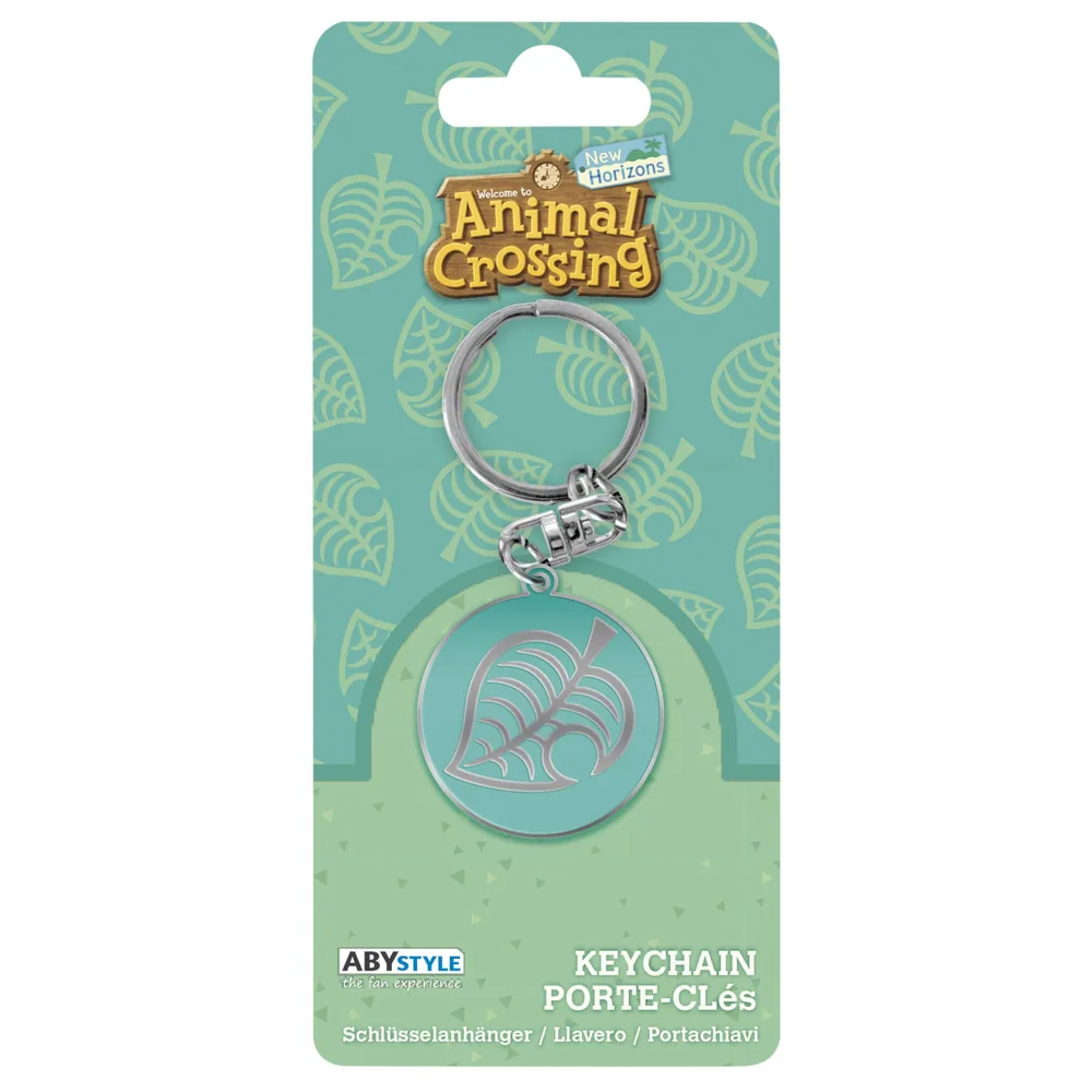 Animal Crossing - Porte-Clés Logo Feuille Officiel