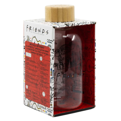 Bouteille Verre Friends 620ml - Licence Officielle