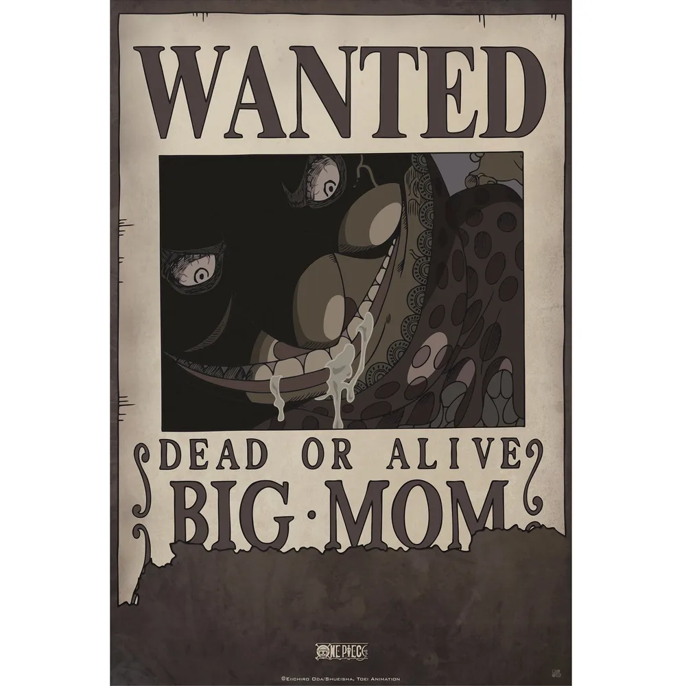 Poster Wanted Big Mom - One Piece (52x35 cm)