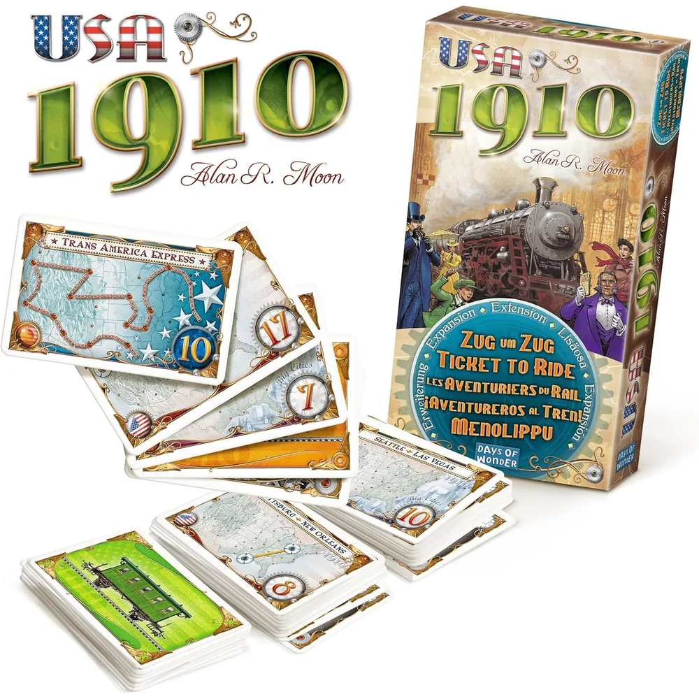 Aventuriers du Rail : USA 1910 (Extension)