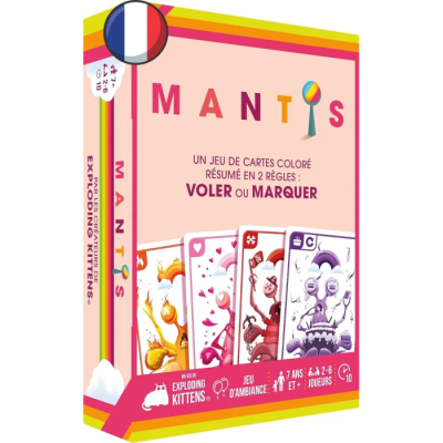 Mantis - Jeu de cartes rapide et coloré