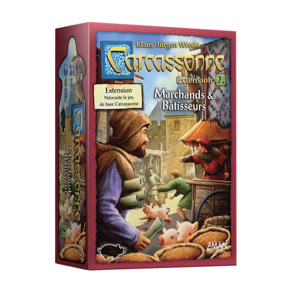 Carcassonne : Marchands et Bâtisseurs (Extension)