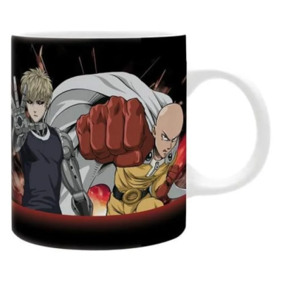 One Punch Man - Mug Saitama et Genos 320ml
