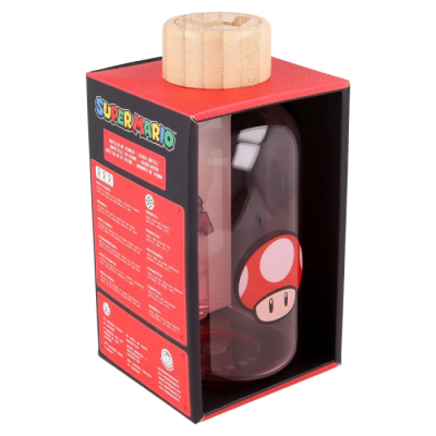 Bouteille en verre Champignon Super Mario 620 ml