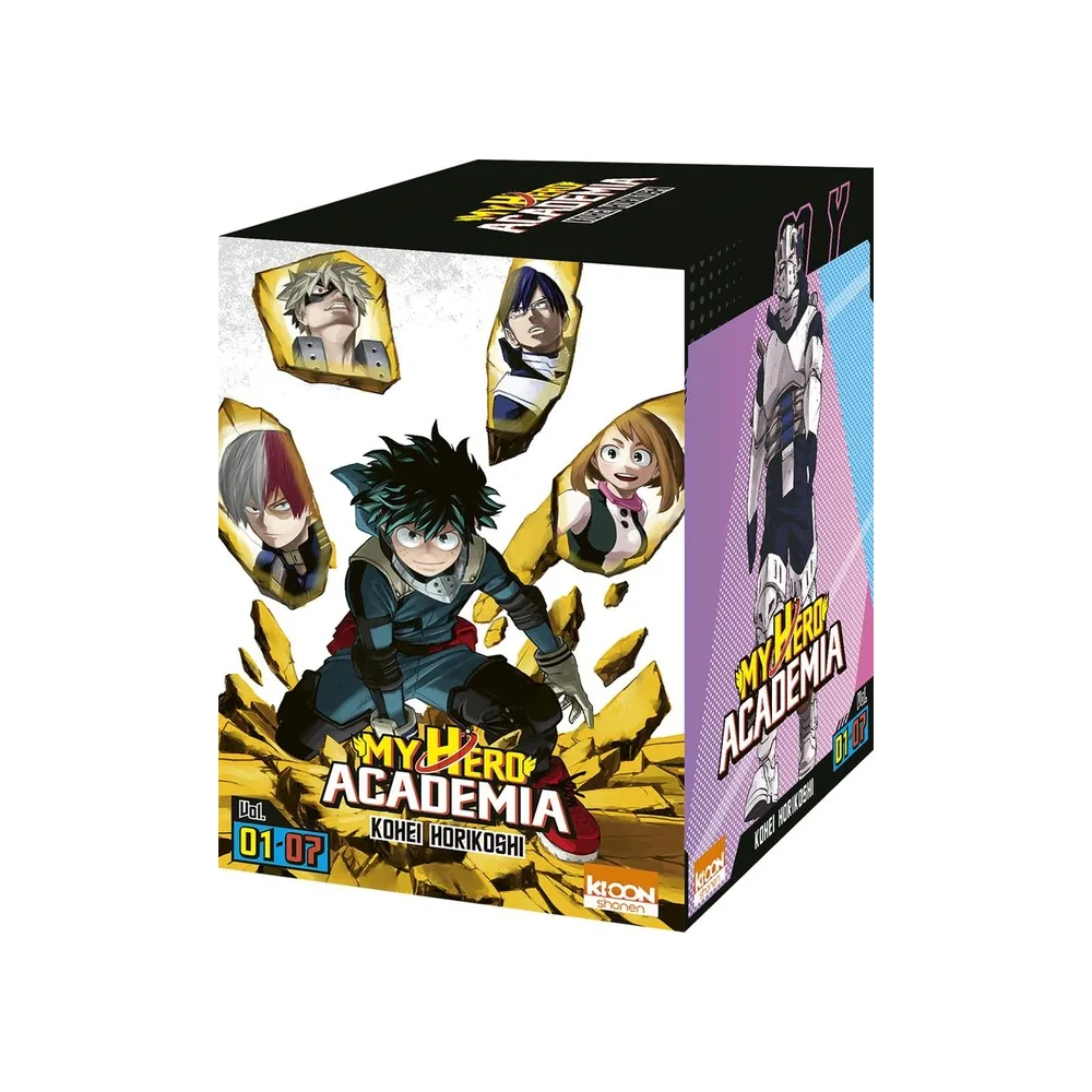 Coffret Intégrale My Hero Academia Vol. 1 à 7
