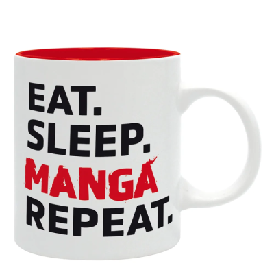 Eat Sleep Manga Repeat - Mug 320 ml Asian Art