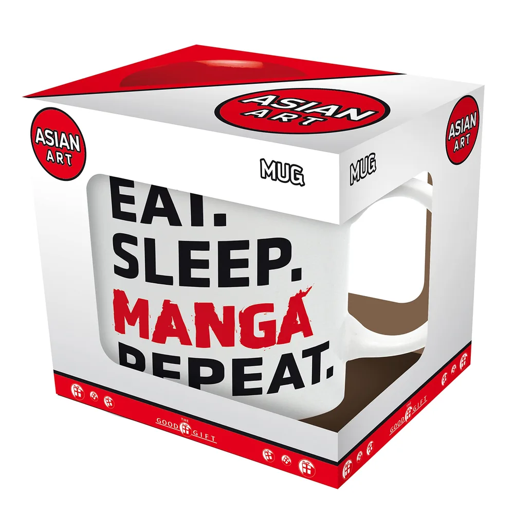 Eat Sleep Manga Repeat - Mug 320 ml Asian Art