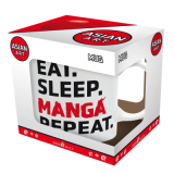 Eat Sleep Manga Repeat - Mug 320 ml Asian Art