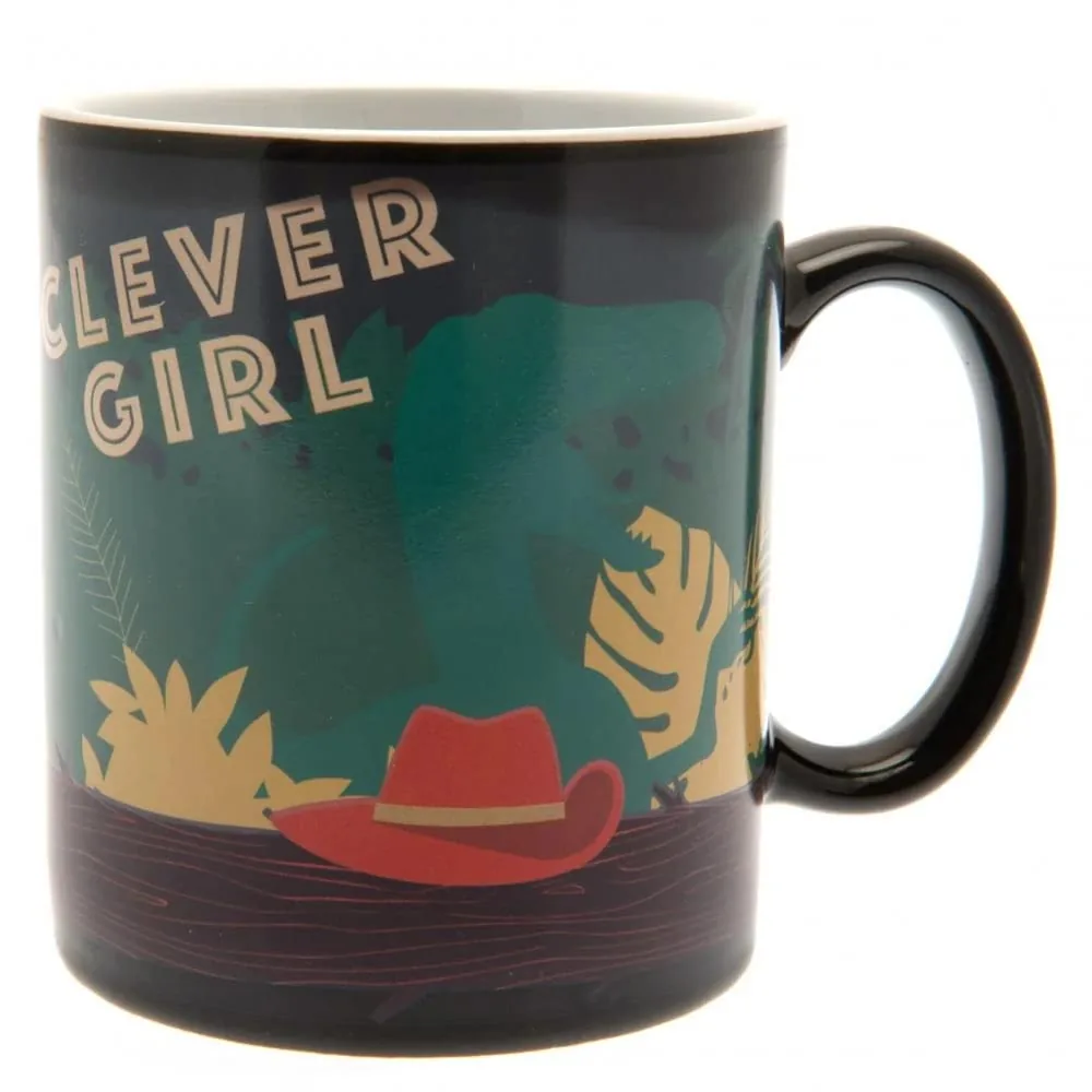 Jurassic Park - Mug Thermoreactif - 320 ml - Clever Girl