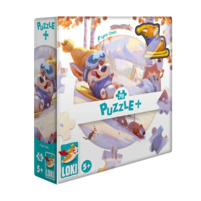 Loki Fait de la Luge - Puzzle+ 70 Pièces