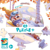 Loki Fait de la Luge - Puzzle+ 70 Pièces