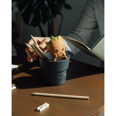 Groot - Pot à Crayons 3D en Résine