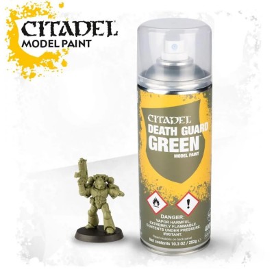 Warhammer Colour : Sous-couche Death Guard Green Spray 400 ml
