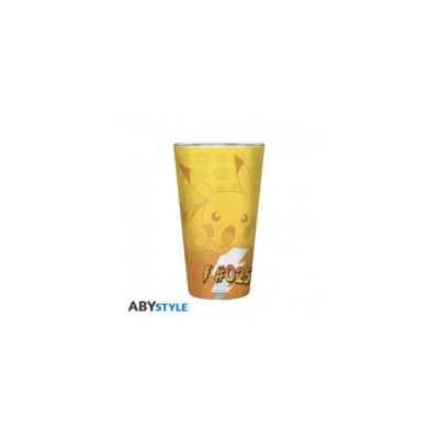 Pokémon - Verre XXL Premium 400 ml - Pikachu Effet Métal