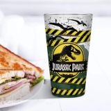 Jurassic Park - Verre XXL 400ml - Danger High Voltage