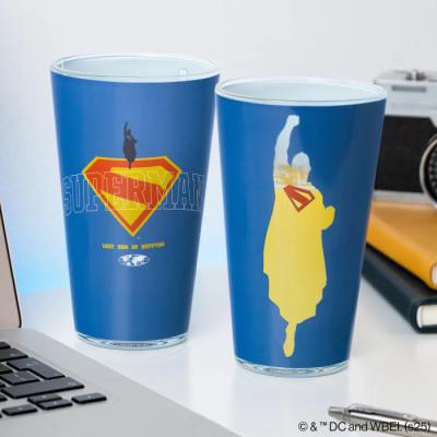 Verre à Bière Superman - Pinte Officielle DC Comics