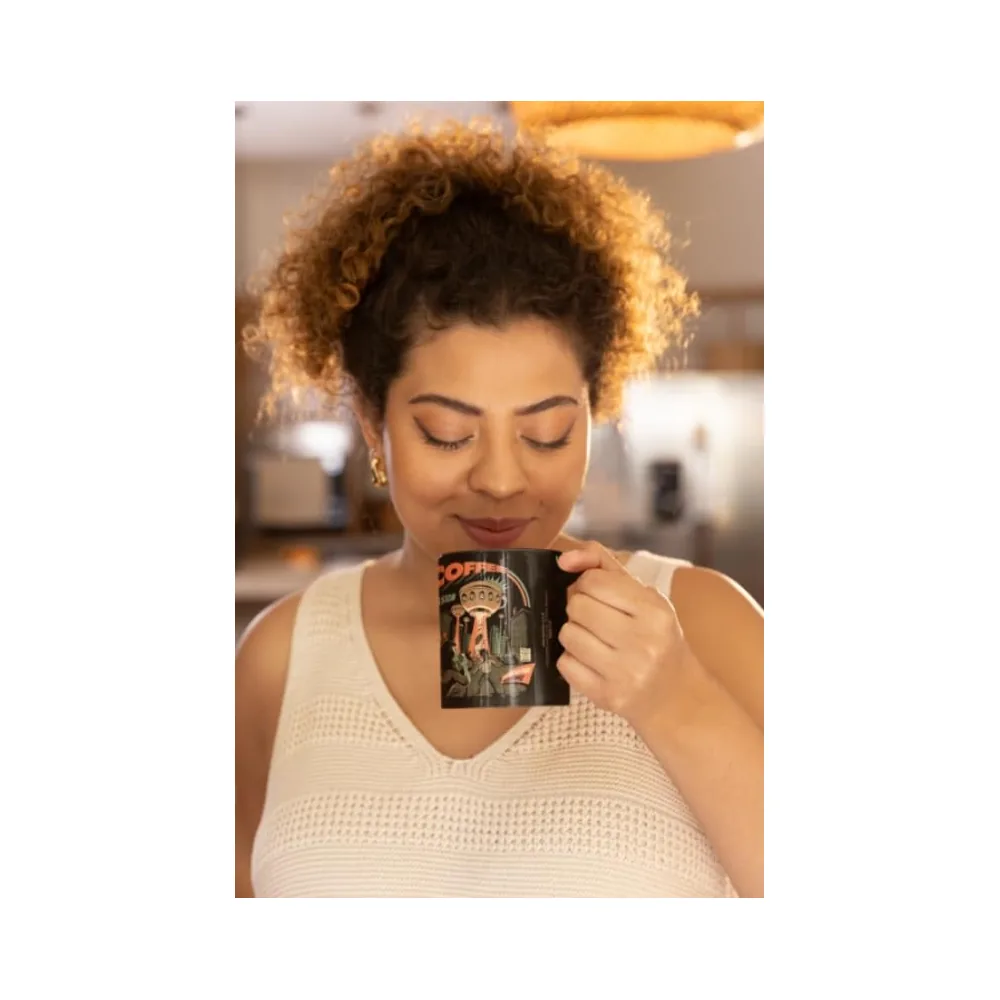 Ilustrata Coffee Invasion Mug - Tasse en céramique 315 ml