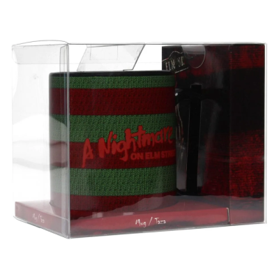 Les Griffes de la Nuit - Pack Mug + Porte-clés Freddy Krueger