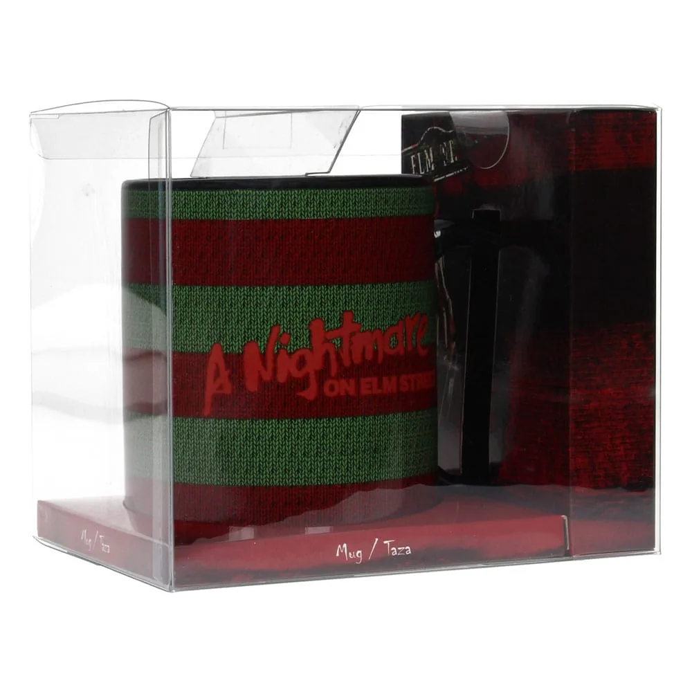 Les Griffes de la Nuit - Pack Mug + Porte-clés Freddy Krueger