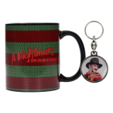 Les Griffes de la Nuit - Pack Mug + Porte-clés Freddy Krueger