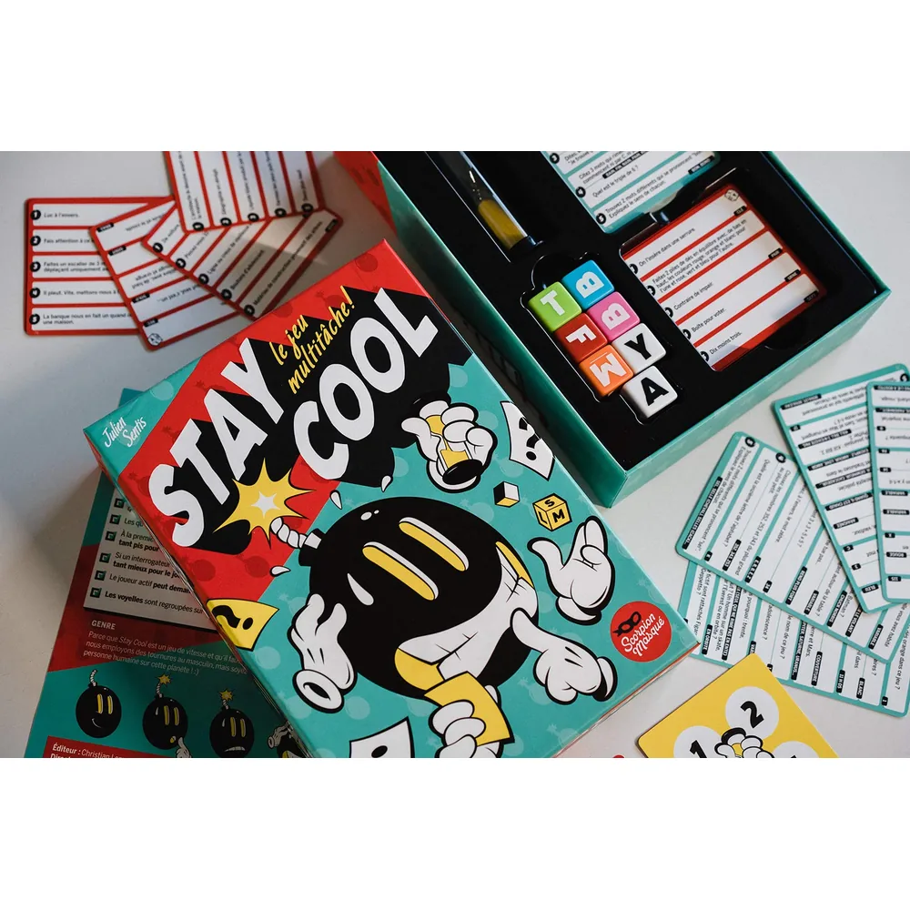 Stay Cool - Jeu d'ambiance de rapidité et sang-froid