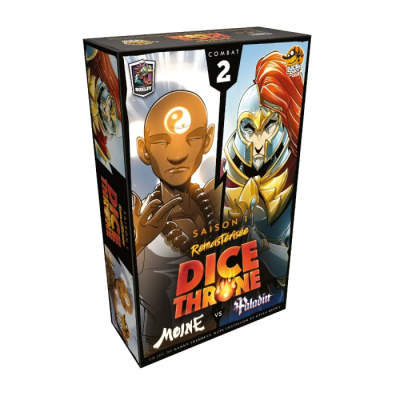 Dice Throne Saison 1 : Moine vs Paladin