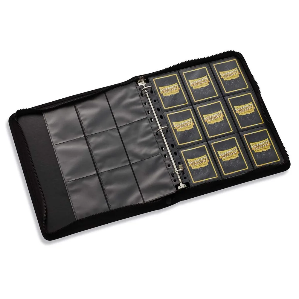 Dragon Shield Card Codex Zipster 360 Pochettes Noir