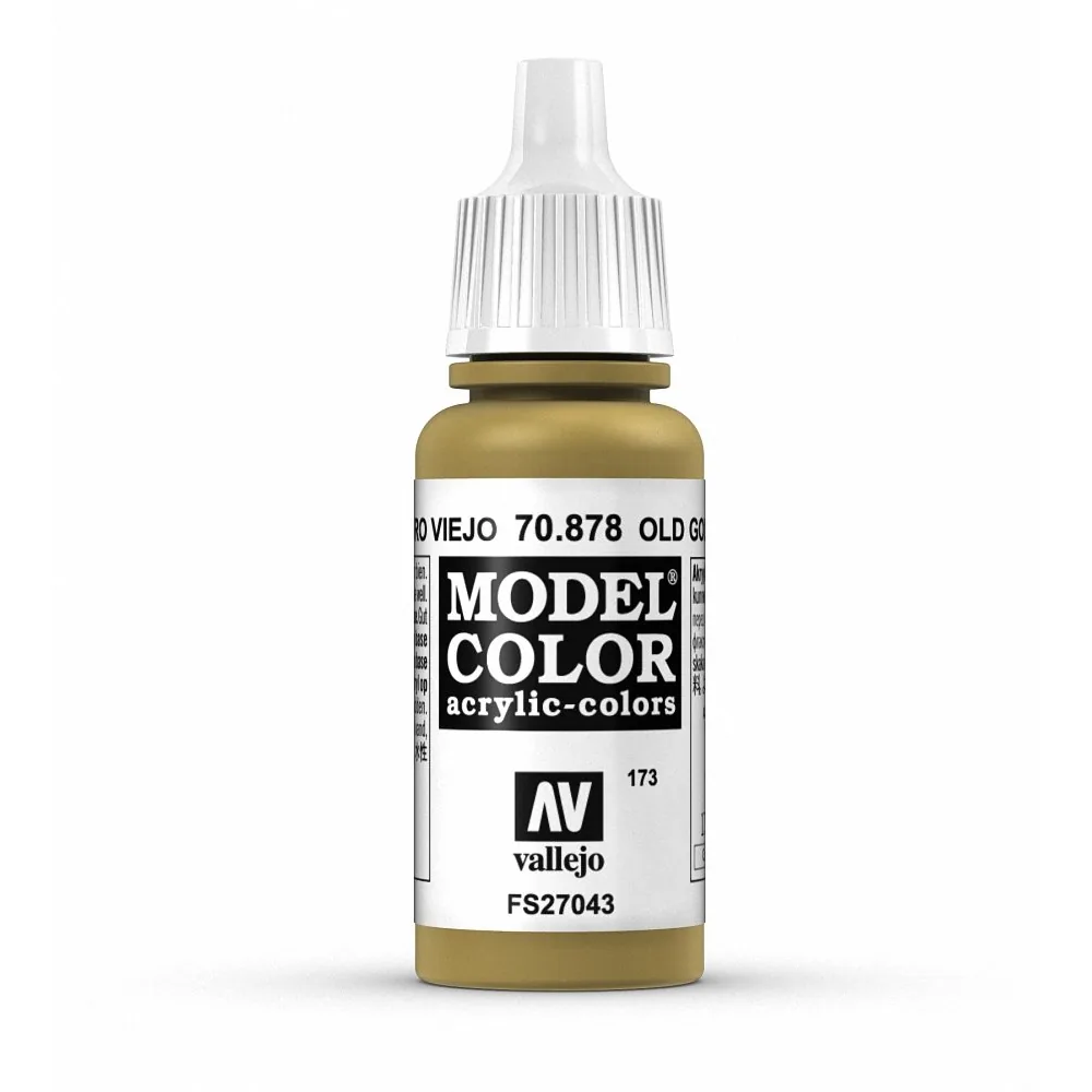 Vallejo Model Color Old Gold - Peinture acrylique 18ml