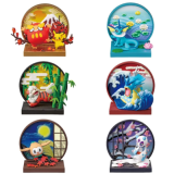 Pokémon Re-Ment Wanomado - Collection Fenêtres Japonaises (Set 6 Figurines)
