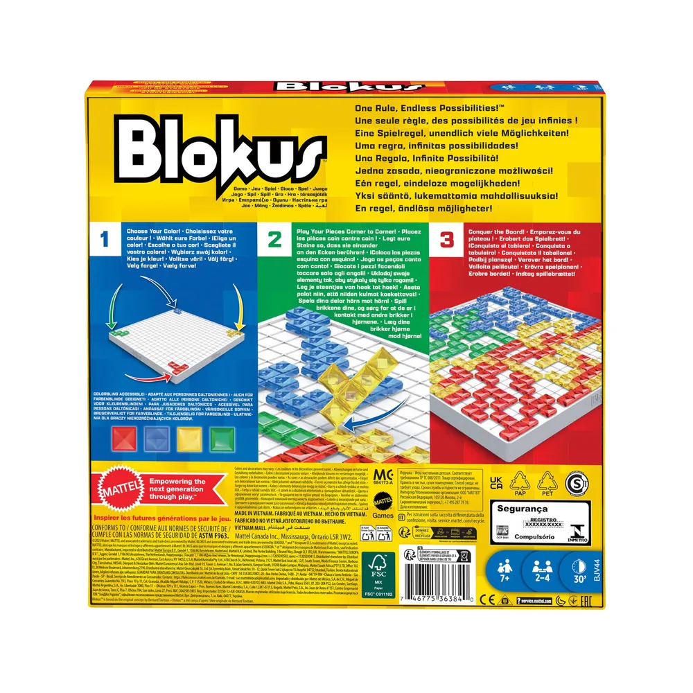 Blokus - Jeu de stratégie et placement tactique