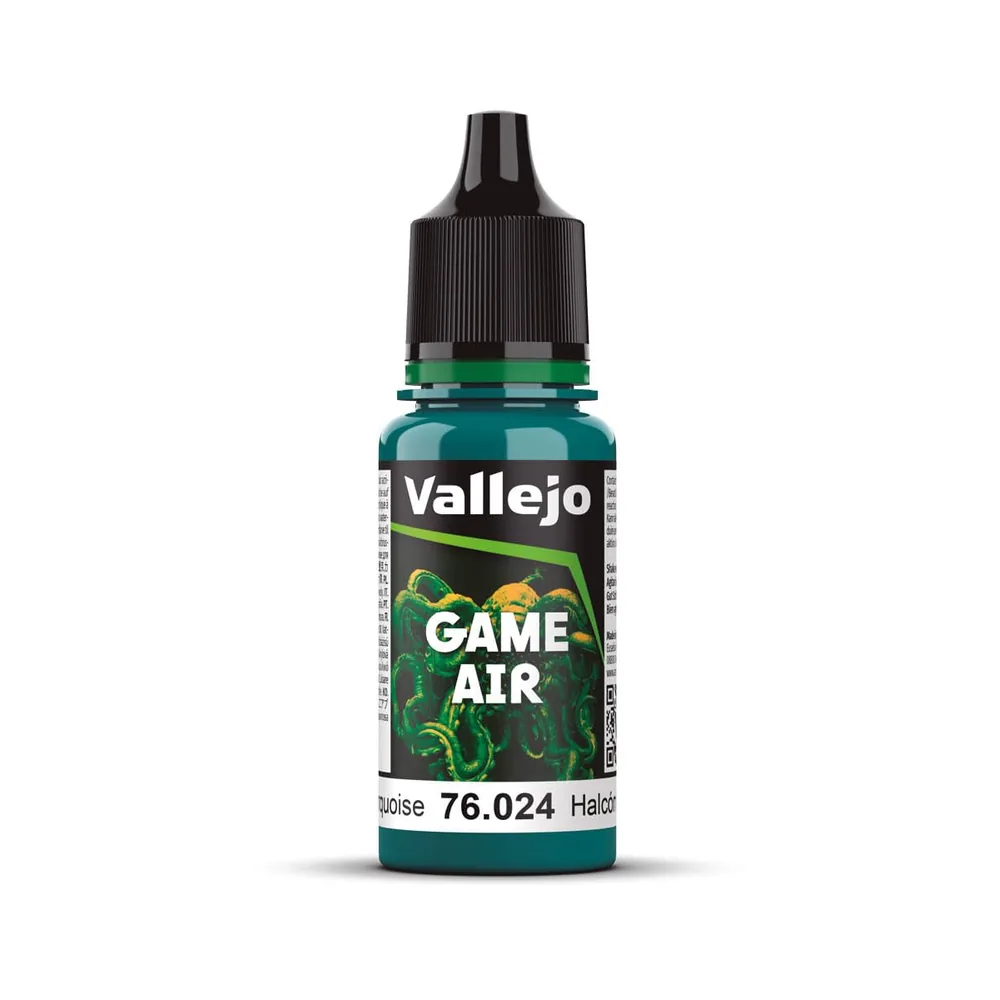Game Air Turquoise 76.024 - Peinture aérographe 17ml (Vallejo)