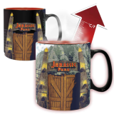 Jurassic Park - Mug Thermoréactif - 460 ml - Porte
