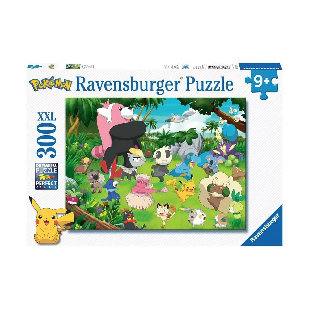 Puzzle 300 XXL Pokémon Sauvages - Ravensburger