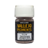 Vallejo Pigment European Earth 30ml - 73119