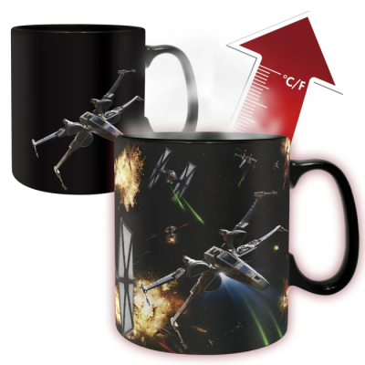Star Wars - Mug Heat Change - 460ml - Space Battle